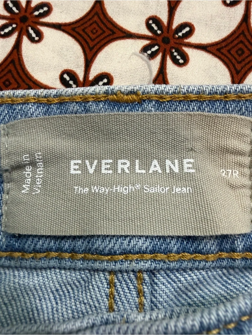 Everlane the way high sailor jeans Light Wash High-Rise Wide Leg Women’s Jeans
